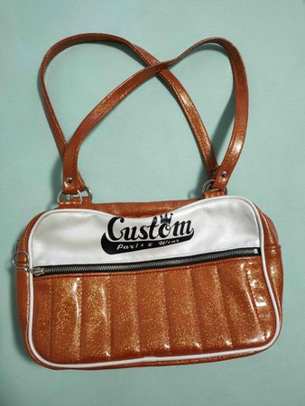Vintage Trophy Queen Custom Parts & Wear Tasche, Rockabilly