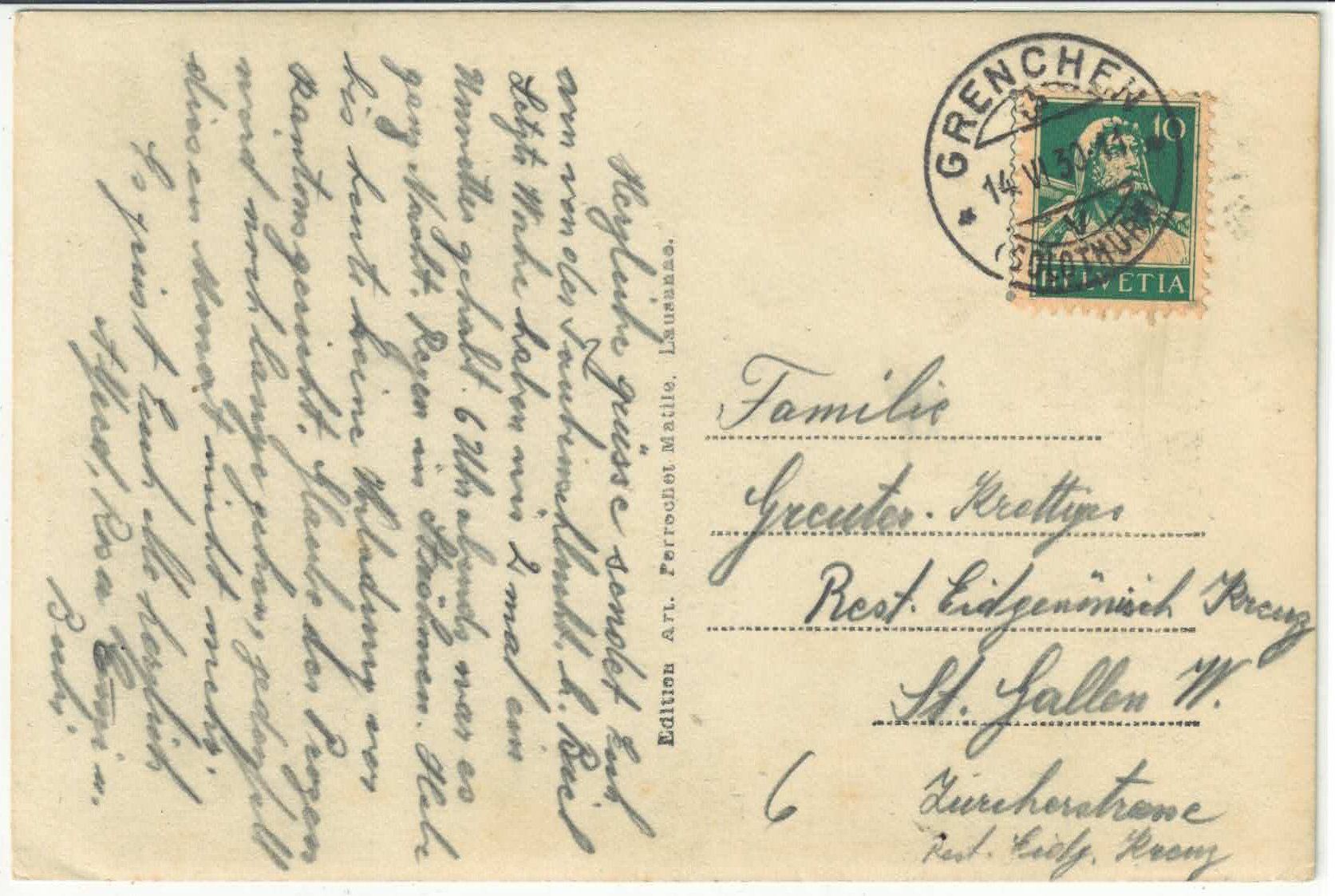 Cartoline postali: Biel-Bienne - Taubenloch - Gorges de la Suze – Usato da Ettingen venduto da Kartenplanet 1