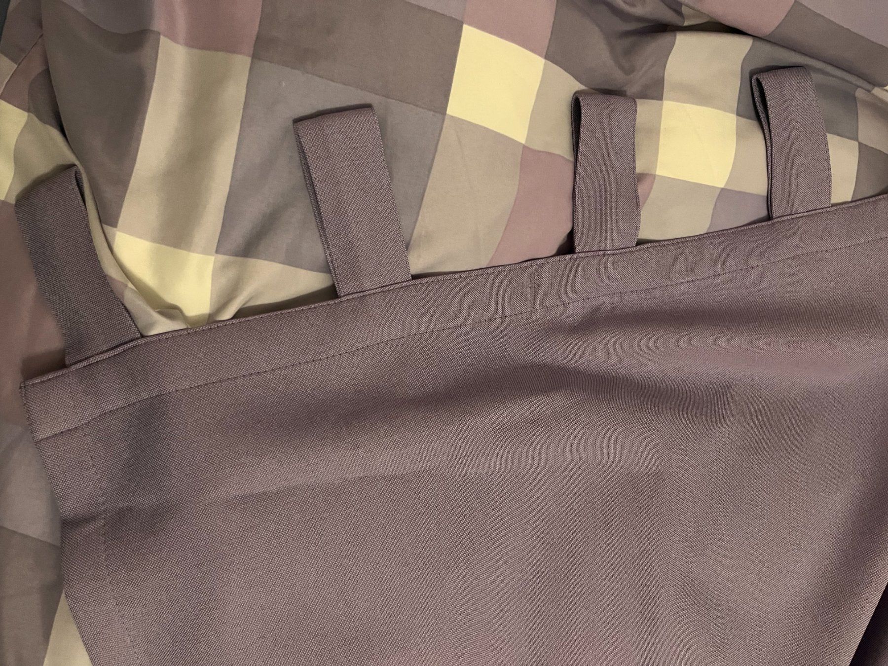 Vorhänge: Vorhang mit Schlaufen, 130 x 200 cm – Neu (gemäss Beschreibung) aus Bern von Nati_29 2