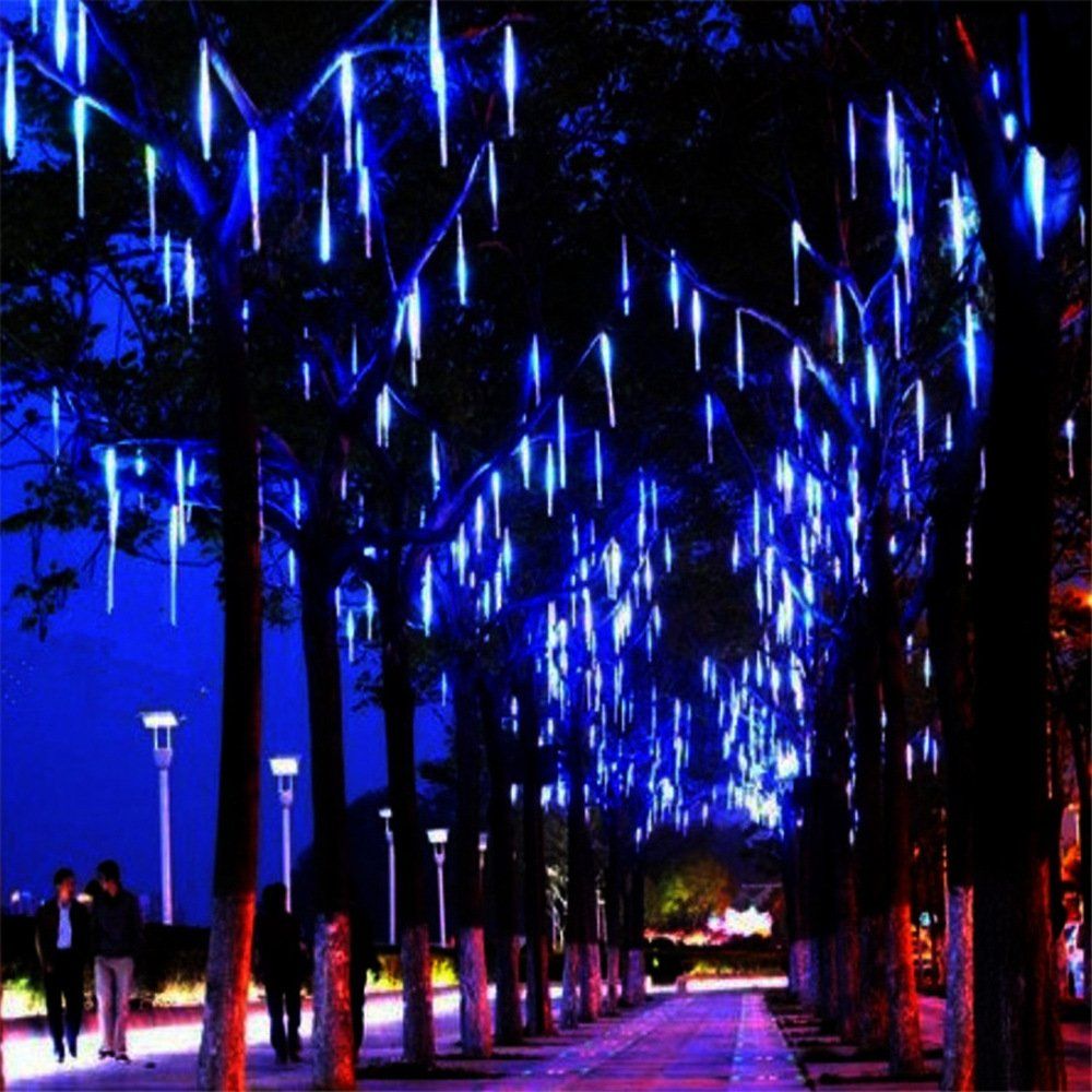 Ghirlande e barre luminose: LED Lichterketten Schneefall efekt 8 x 30cm – Nuovo e nell'imballaggio originale da Uerkheim venduto da Justi.y 6