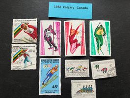 Lot Olympia Winter Calgary 1988   (E941)