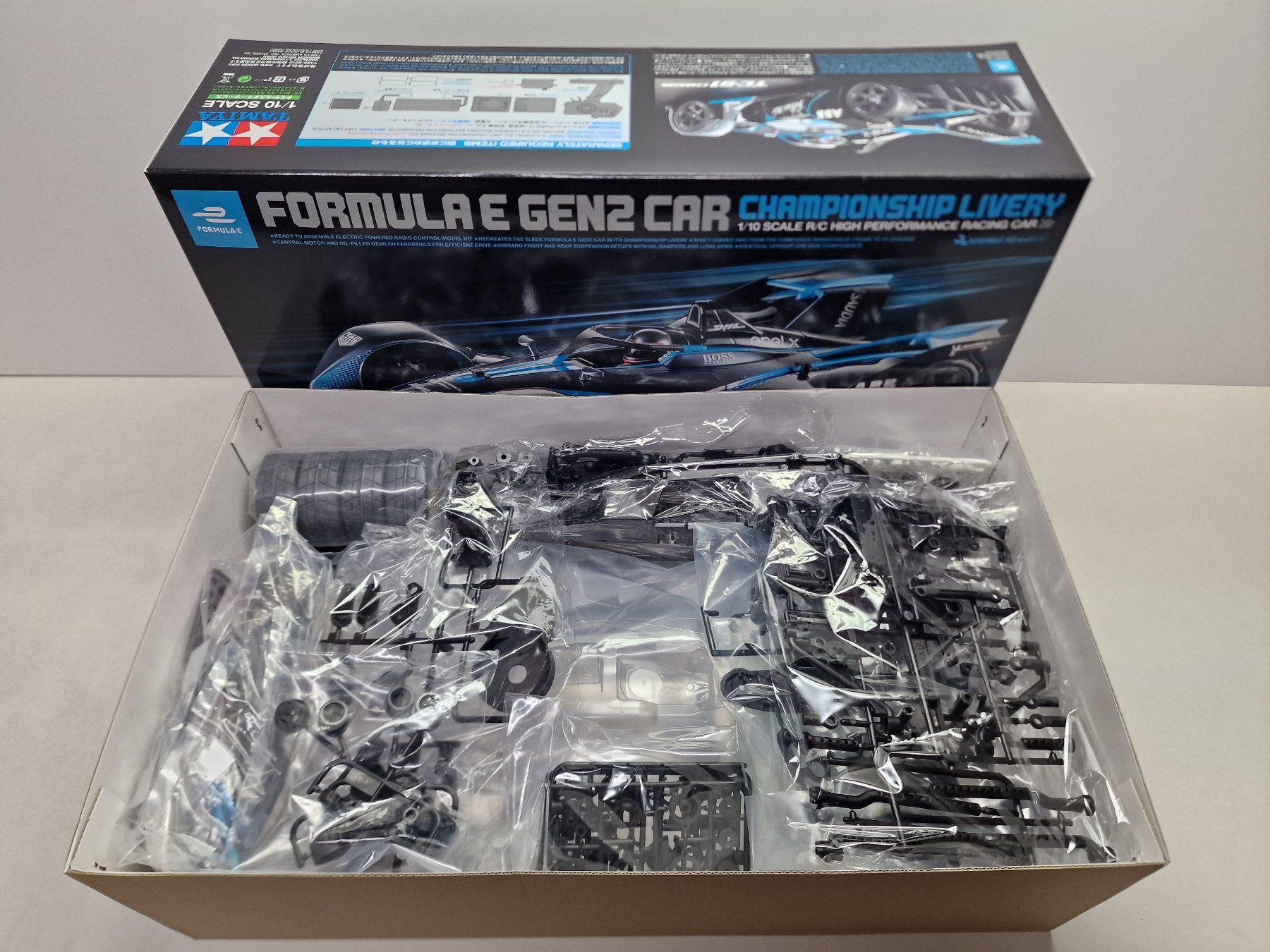 Tamiya Modellismo RC: Tamiya Formula E Gen2 Car 58681 – Nuovo e nell'imballaggio originale da Oetwil am See venduto da diablo67 1