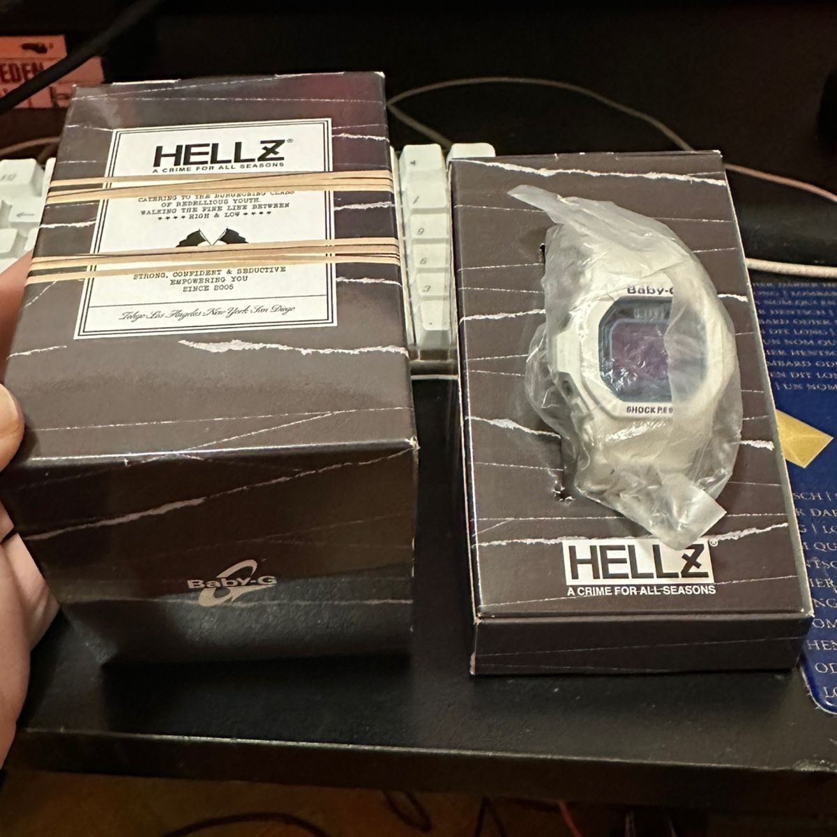 Casio Uhren: Baby-G CASIO G-Shock X Hellz 2009 blanche – Neu und originalverpackt aus Genève von SkuuSkuu 7