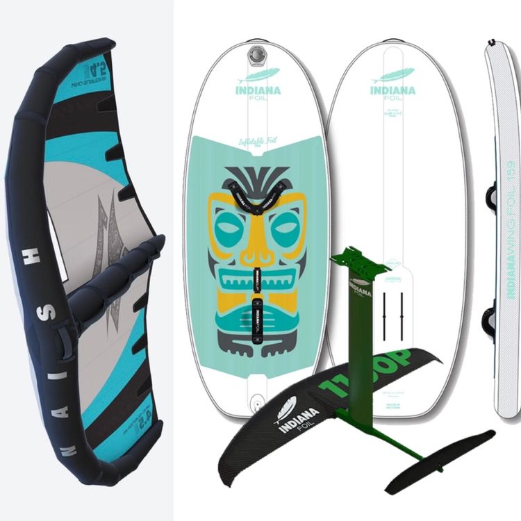 Inflatable WingFoil Pack mit Wing (Indiana und Naish) (Gebraucht) in ...