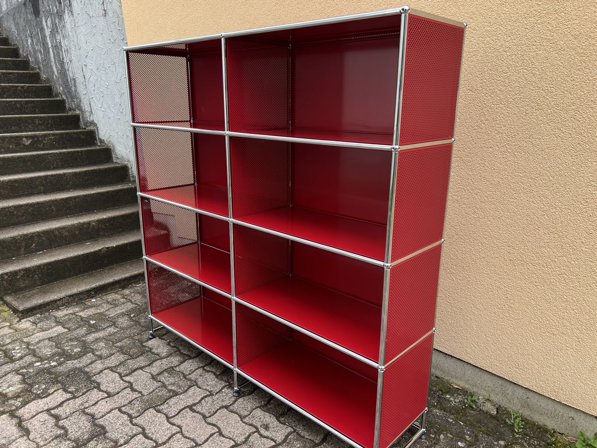 Regale: USM Haller Regal Rot – Gebraucht aus Dietikon von Kumar_Occasionen 2