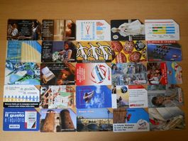 Telefonkarten Sammlung Italien und mehr guter Zustand