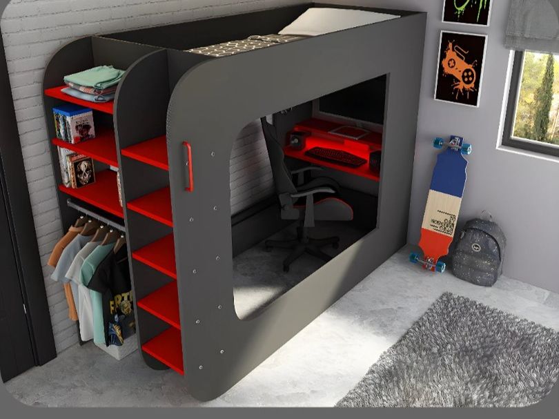 Betten: Gaming Bett – Gebraucht aus Wattwil von jul_hd89