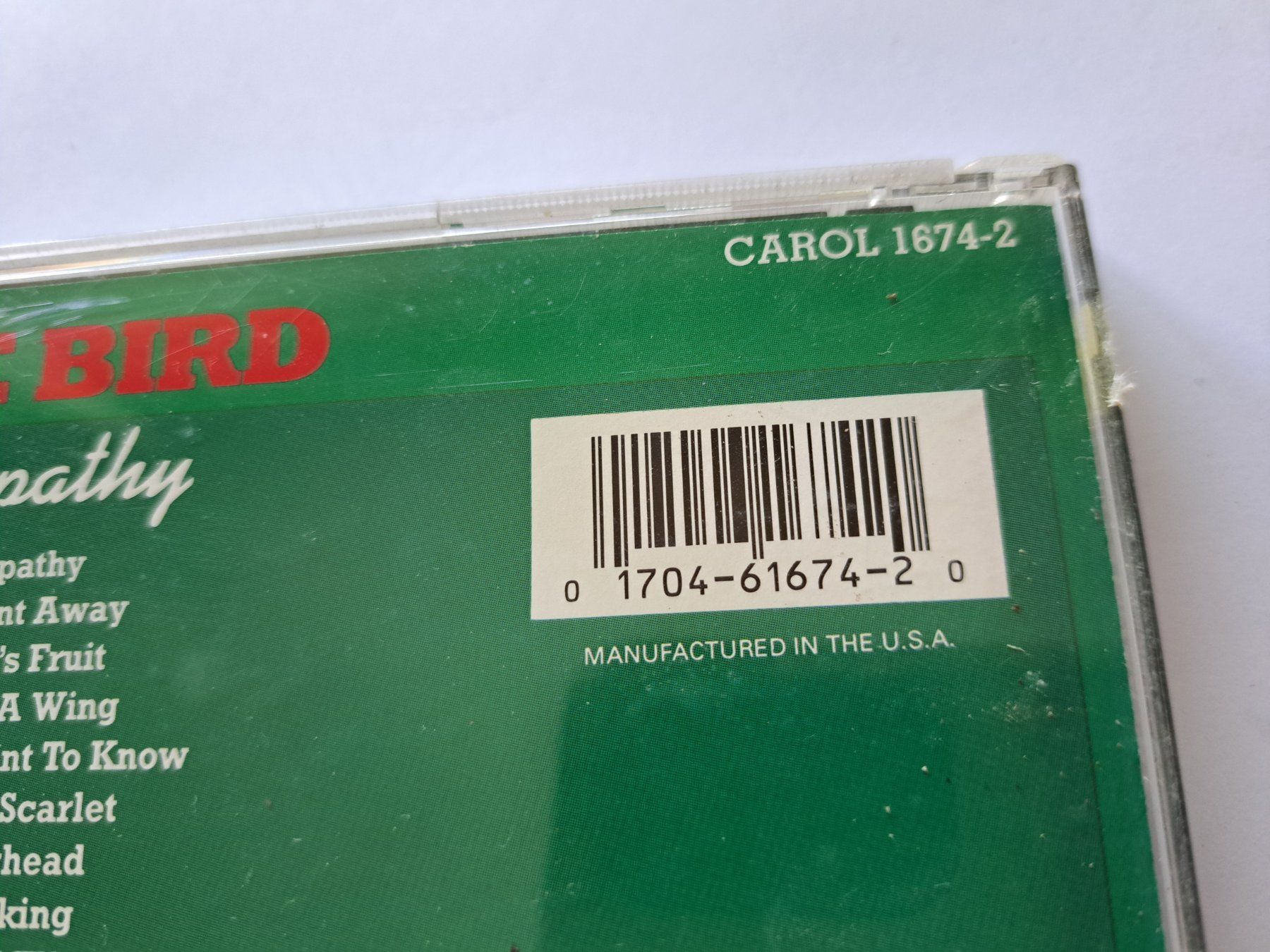 CDs: Cd Rare Bird -- Sympathy – Gebraucht aus Pully von bro_n52j 2