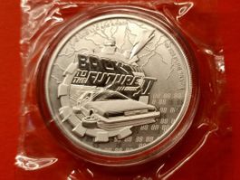 1 OZ UNZE  BACK TO THE FUTURE 2021 SILBER 999 AUFLAGE 10.000
