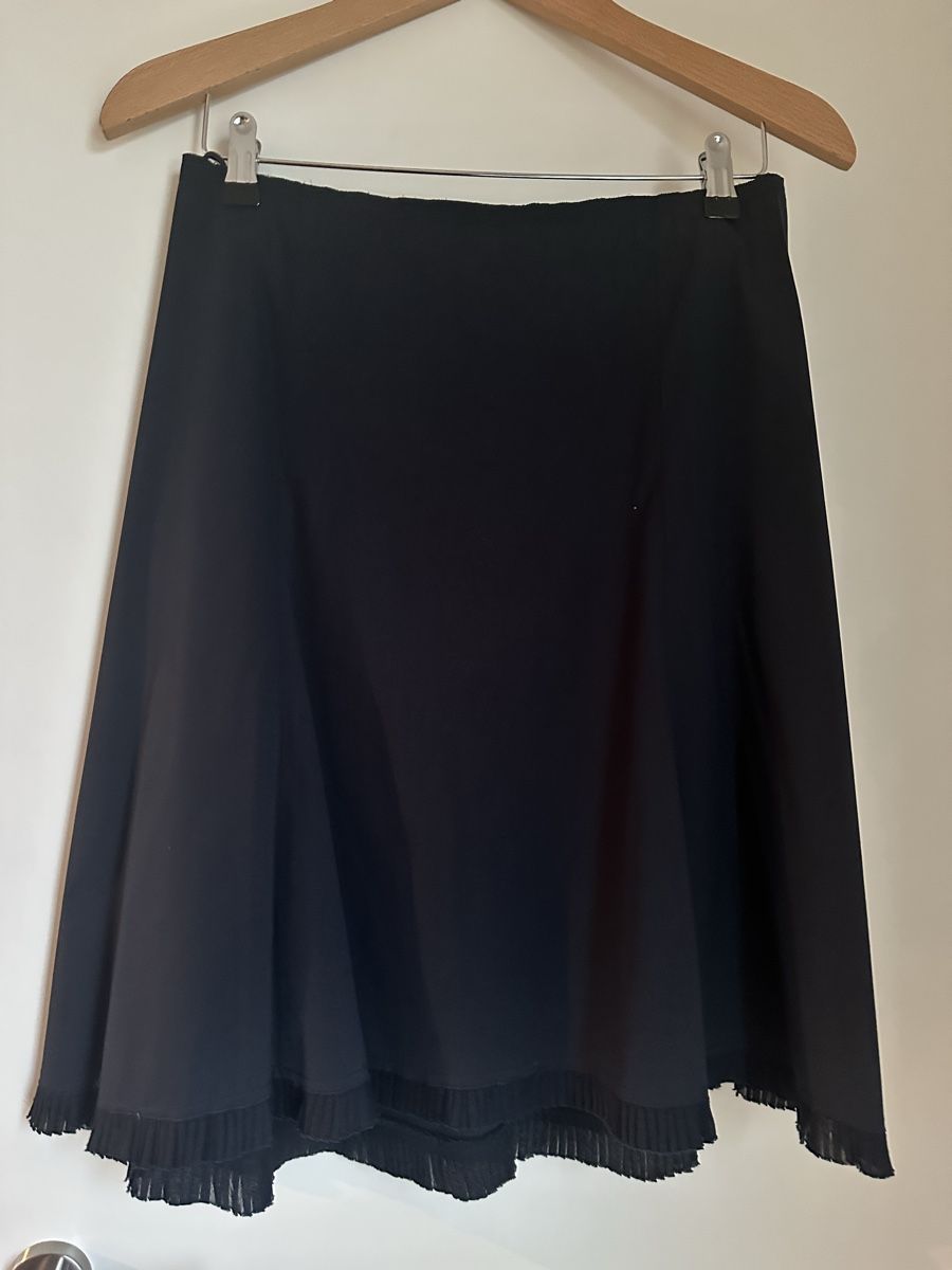Prada Jupes: Prada A-Line cotton navy skirt - size IT44 – Neuf (Voir description) à Langnau am Albis par bar_ml6k