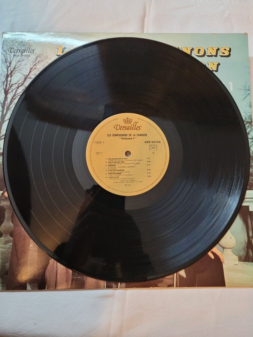 Dischi in vinile: Vinyle 33T Les Compagnons de la Chanson Vol.1 – Usato da La Chaux-de-Fonds venduto da reu_kx5l 2