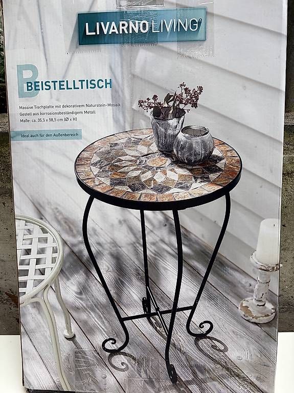Livique Tavoli: Beistelltisch – Nuovo e nell'imballaggio originale da Eschenbach SG venduto da ginofriuli