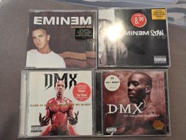 CDs Eminem, DMX 