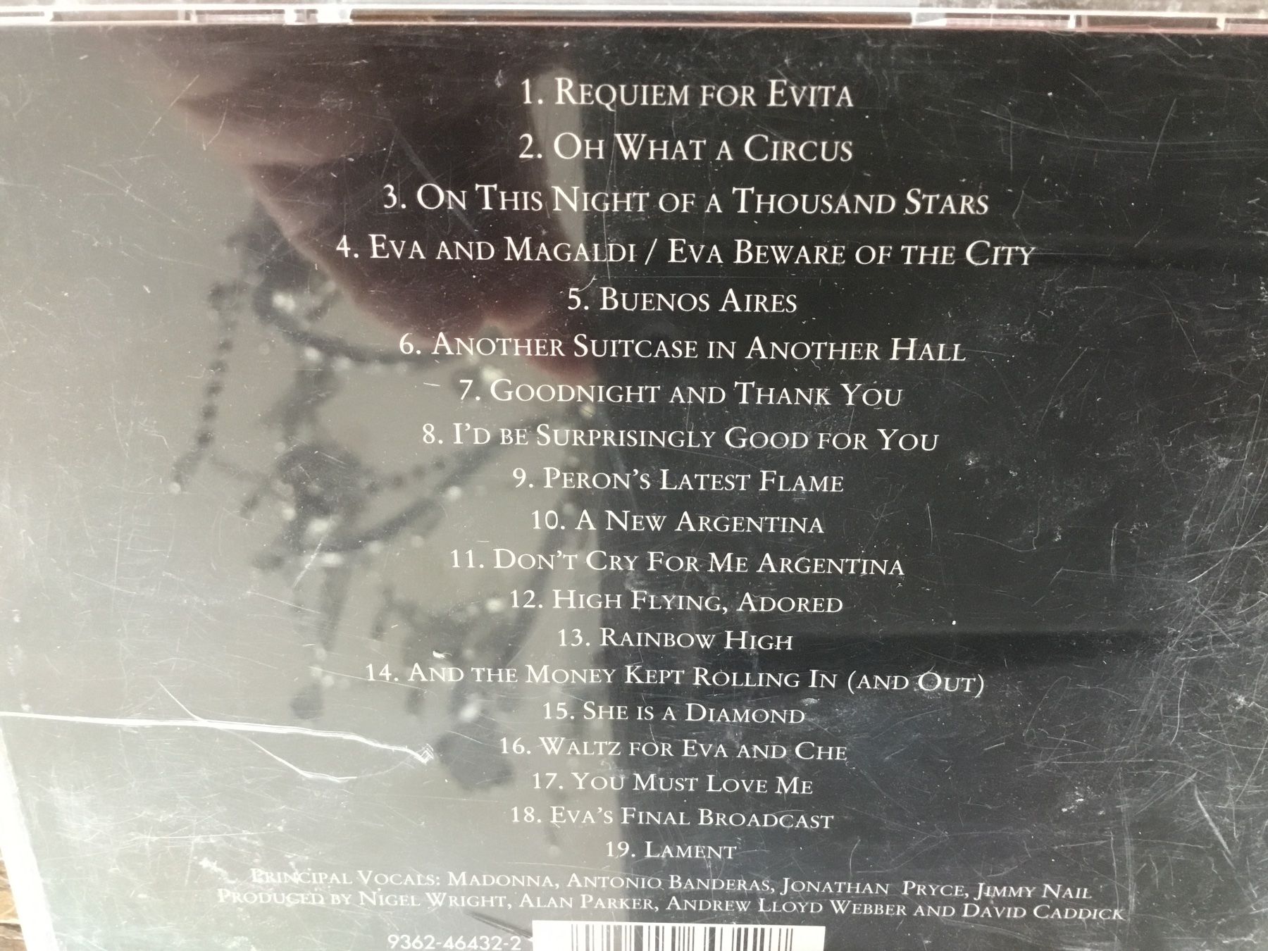 CD: Evita - Music From The Motion Picture – Usato da Thierachern venduto da sweden08 1