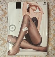 Migros Fashion Strumpfhose Gepunktet Schwarz 20DEN Gr.M