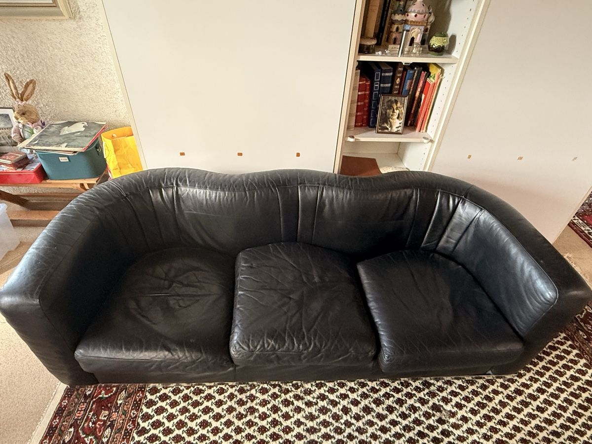 Sofas: Zanotta Onda Ledersofa – Gebraucht aus Pfaffhausen von Beli94 9