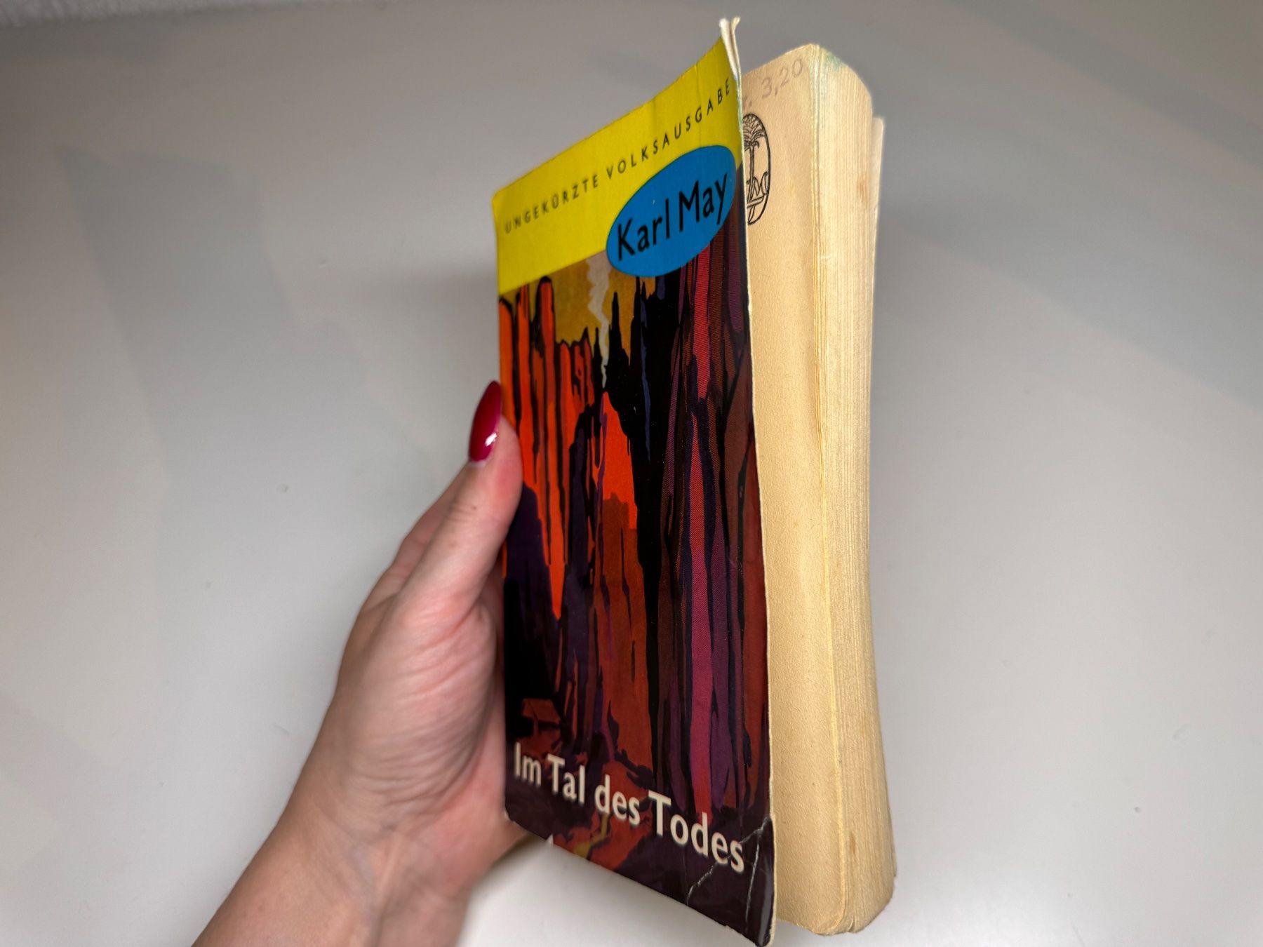 Libri: ROMAN: Karl May, Im Tal des Todes – Usato da Grosswangen venduto da Kleine.Knoepfe 1