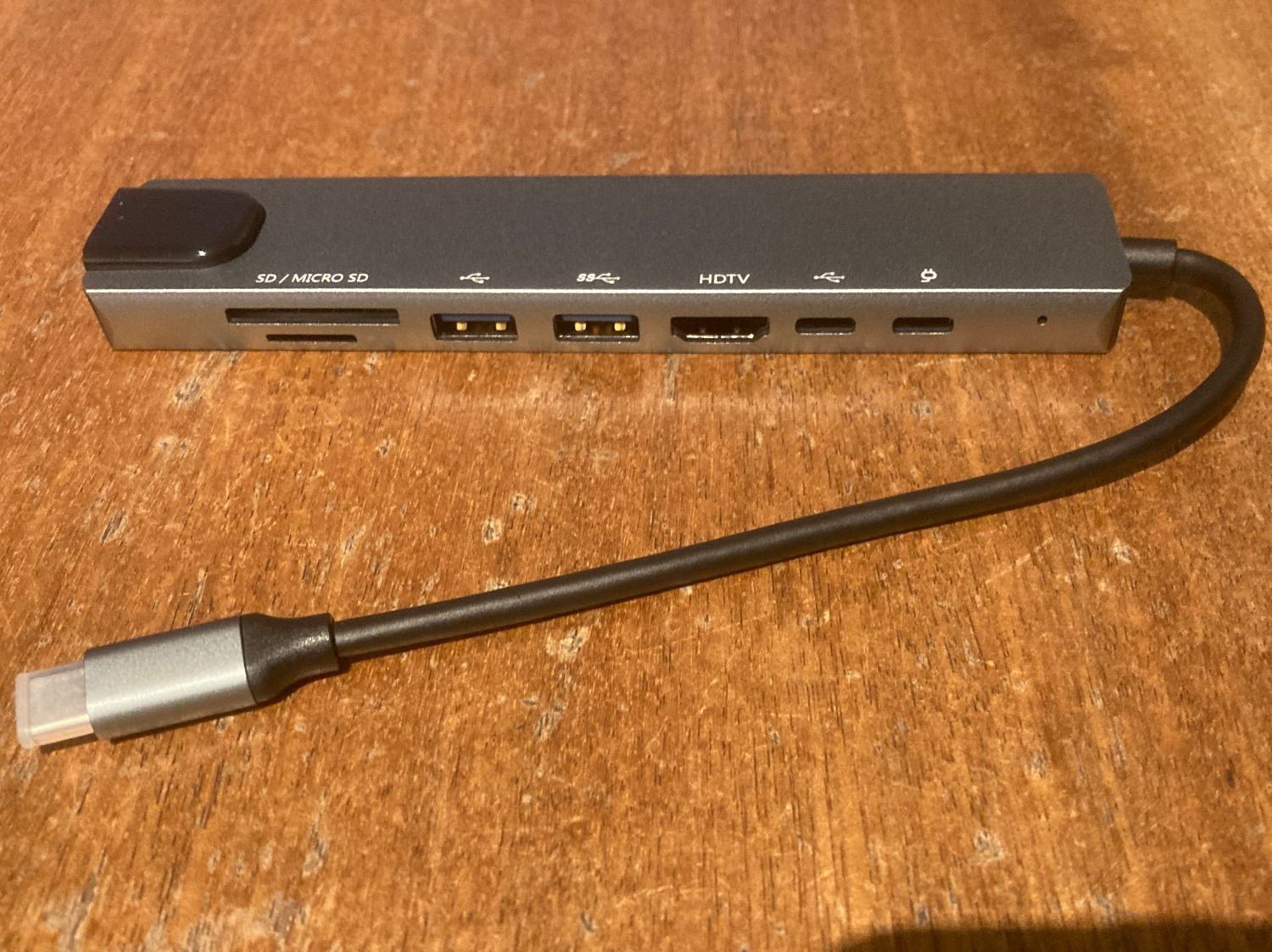 Hub & Switch: USB C Hub 8 in 1 mit RJ45 NEU – Nuovo (secondo la descrizione) da Widnau venduto da SIIVSIIV 1