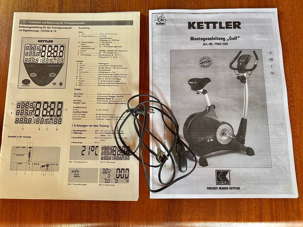 Hometrainer: gebrauchter Heimtrainer/ Velo – Usato da Hochwald venduto da Bueve1 1