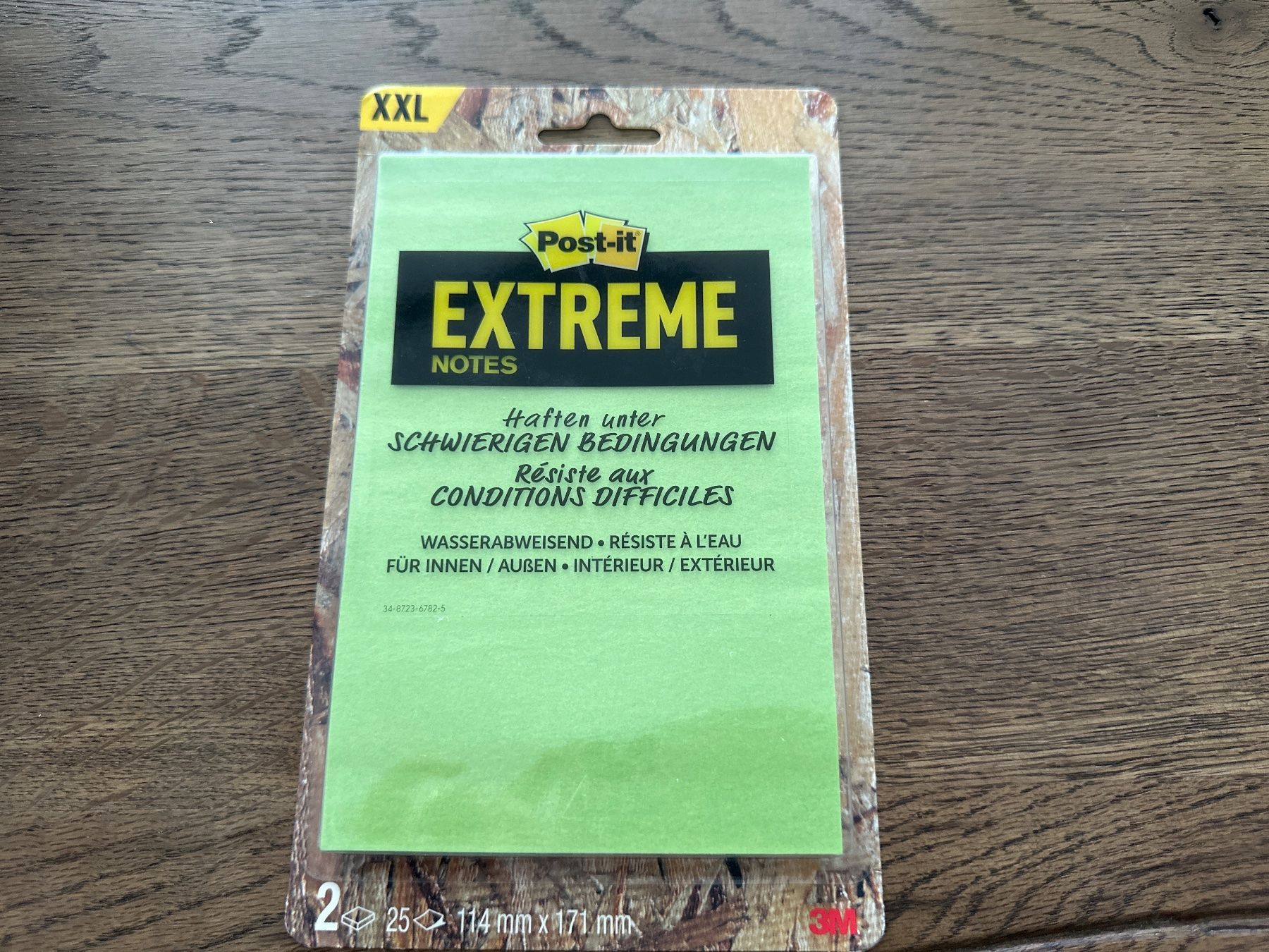 Libri: %neue Post-it extreme Hafter wasserabweisend – Nuovo e nell'imballaggio originale da Necker venduto da liq24