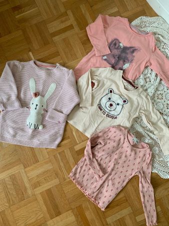 Pull + 3 langarmshirt Gr.92