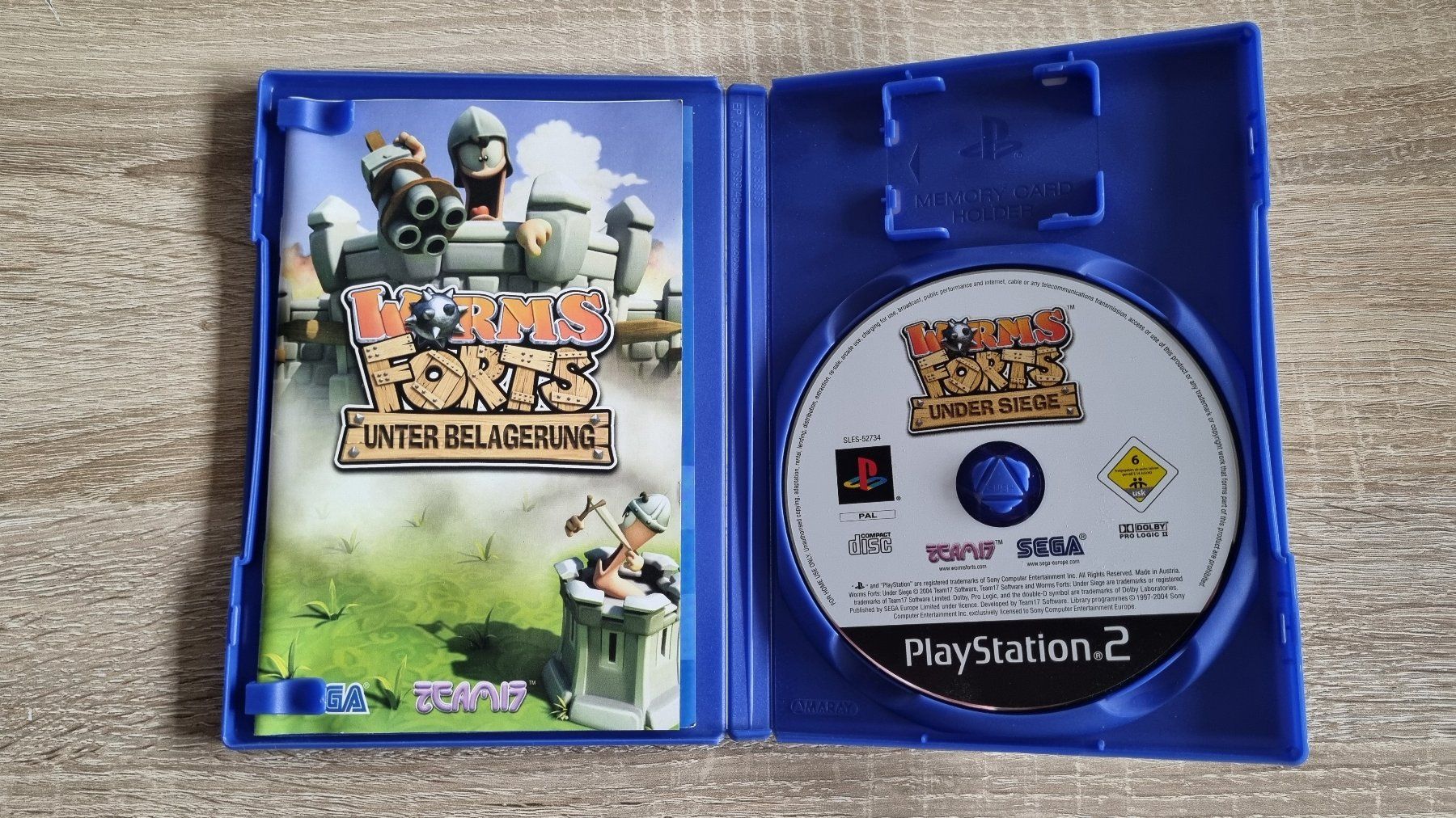 Giochi: Worms Forts - Unter Belagerung PS2 – Usato da Hagenbuch ZH venduto da lecterr55 1