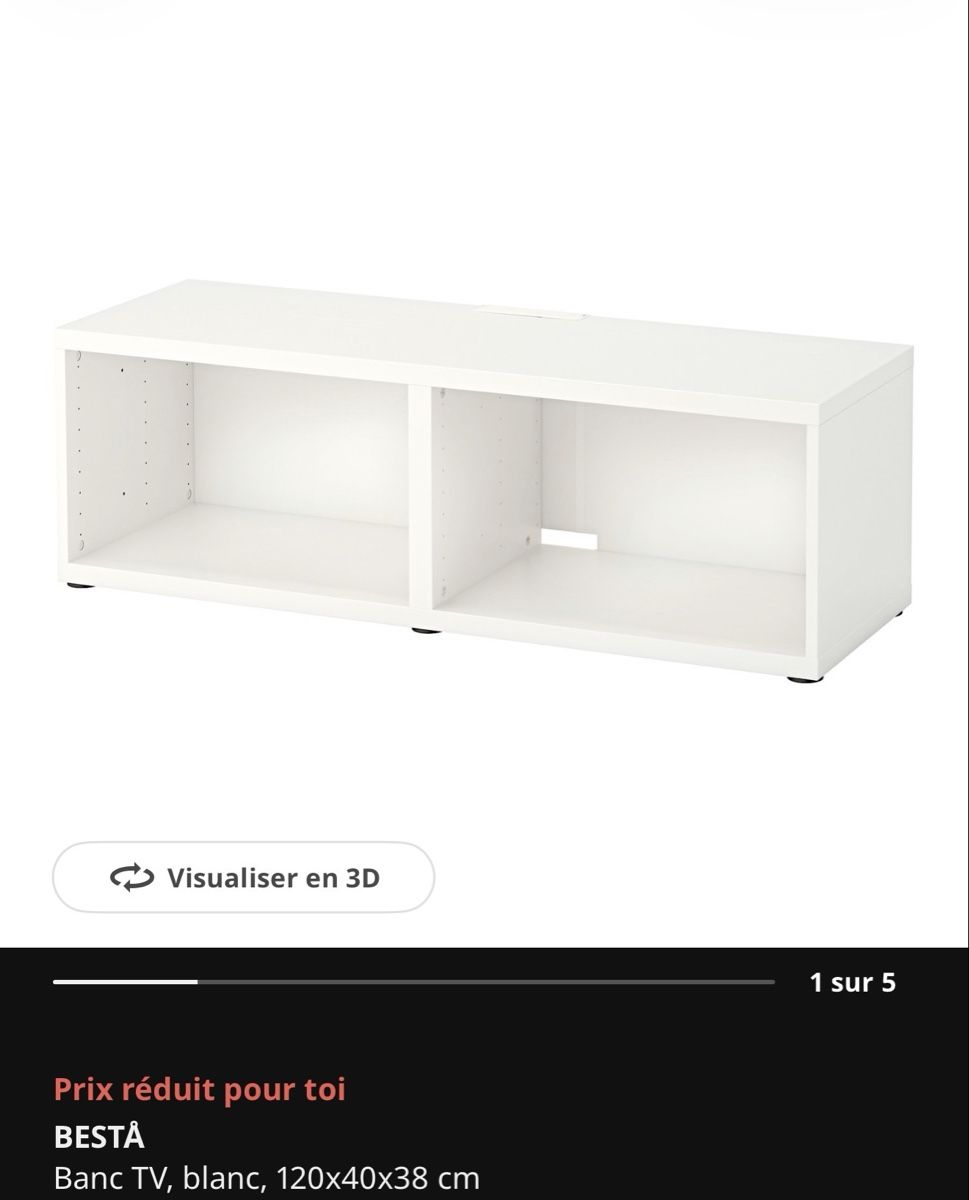 Cassettiere: Meuble télévision / TV Tisch – Usato da Belmont-Lausanne venduto da Michelle_Srdr_ 1