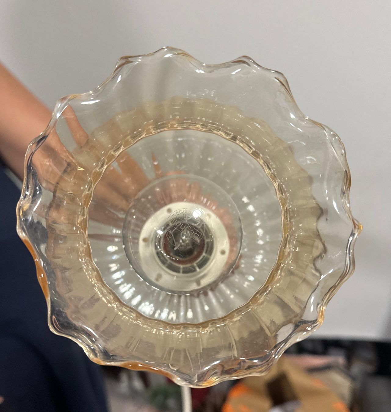 Lampade: Lampada con boule in vetro – Usato da Sagno venduto da ang_fs6n 3