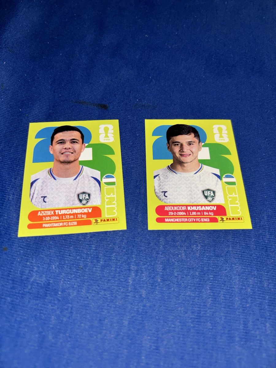 Panini Carte collezionabili: Uzbekistan 2x panini – Nuovo (secondo la descrizione) da Olten venduto da Melxnie_46