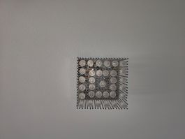 Kristall-Deckenlampe, modern, gute Erhaltung