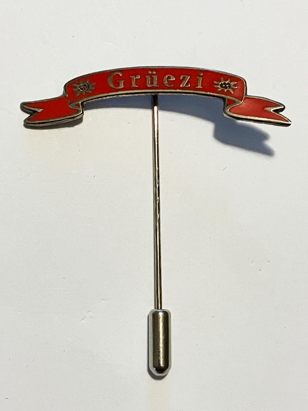 Placchette & Badge: 1 Anstecknadel Grüezi – Usato da Basel venduto da djwwpp