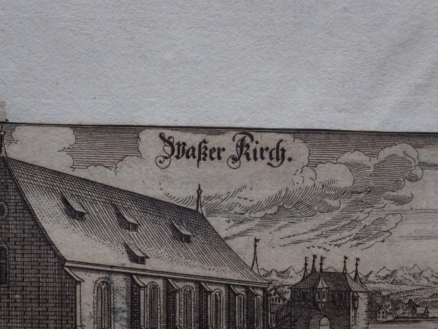 Incisioni: Zürich Wasserkirche – Usato da Risch venduto da Rischli15 5