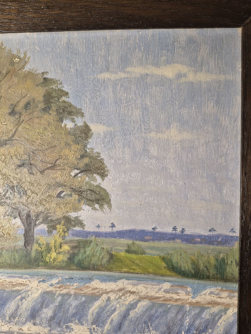 Dipinti: Gemälde von Hans Arnold Daepp "Thurrain" von 1913 – Usato da Schaffhausen venduto da Caroline_Stein 5