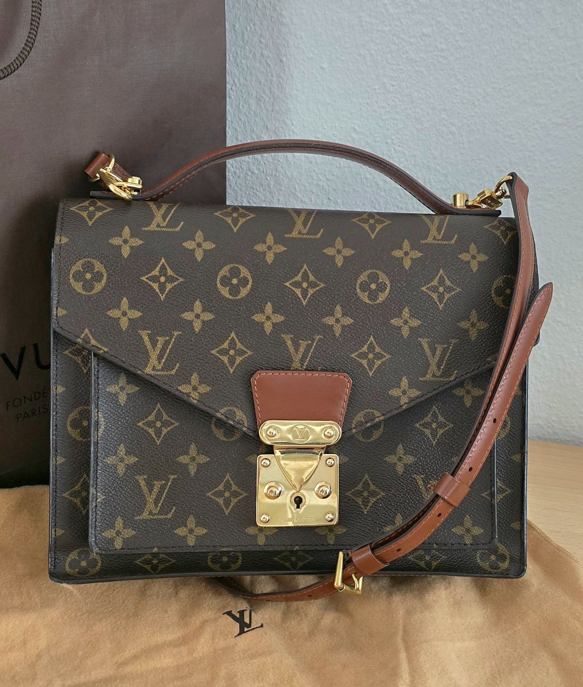 Louis Vuitton Taschen für Damen: Louis Vuitton Monceau 28  Monogram Canvas – Gebraucht aus Niederteufen von Mira_72 2