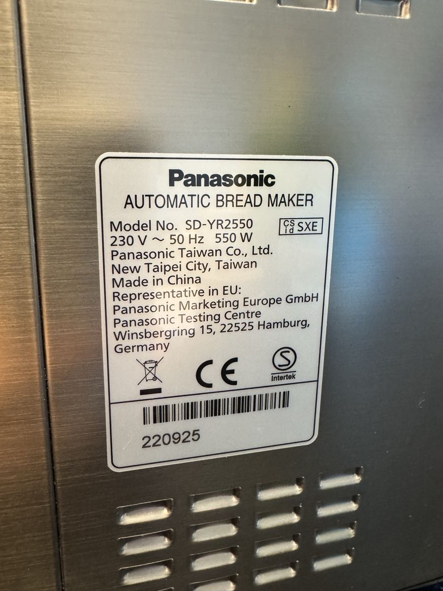 Elettrodomestici da cucina: Panasonic Brotbackautomat SD-YR2550 – Usato da Glattpark(Opfikon) venduto da ale_mg8x 6
