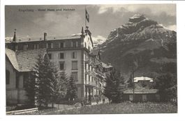 Engelberg (OW) Hotel Hess - Hahnen - 1910