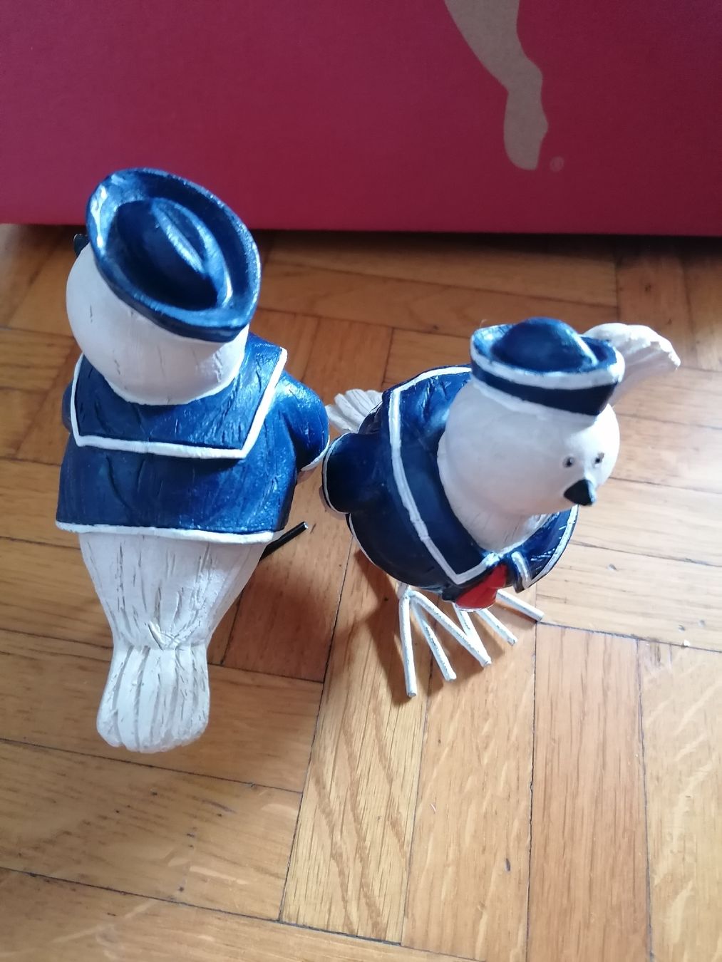 Statuette: 2 decorative birds sailor style set – Usato da Le Mont-Pèlerin venduto da dundun1 1