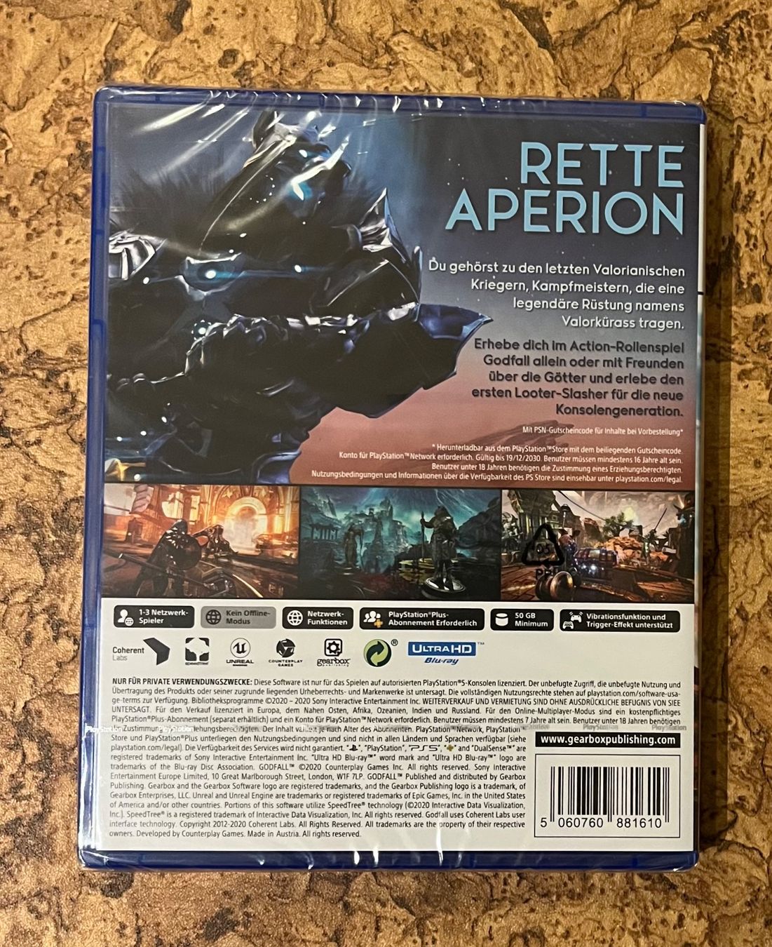 Spiele: (Neu) Ps5 Godfall – Neu und originalverpackt aus horn von amazona01 1