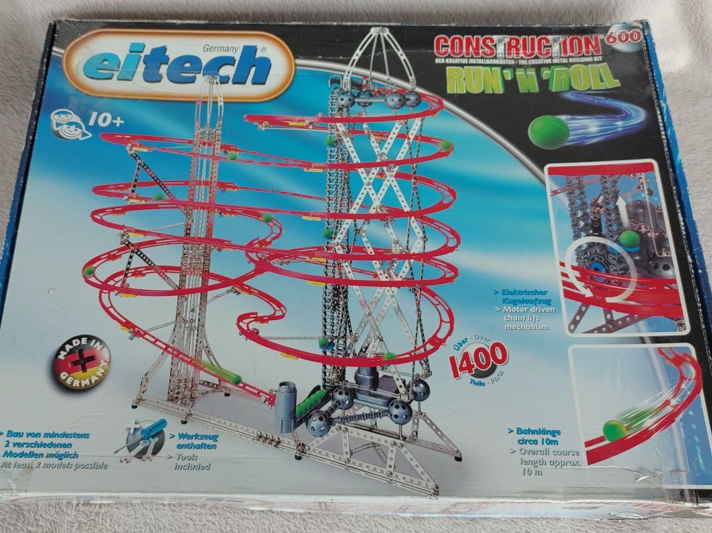Baukästen: Kugelbahn Eitech Construction 600, – Gebraucht aus Strengelbach von Phorensic_30