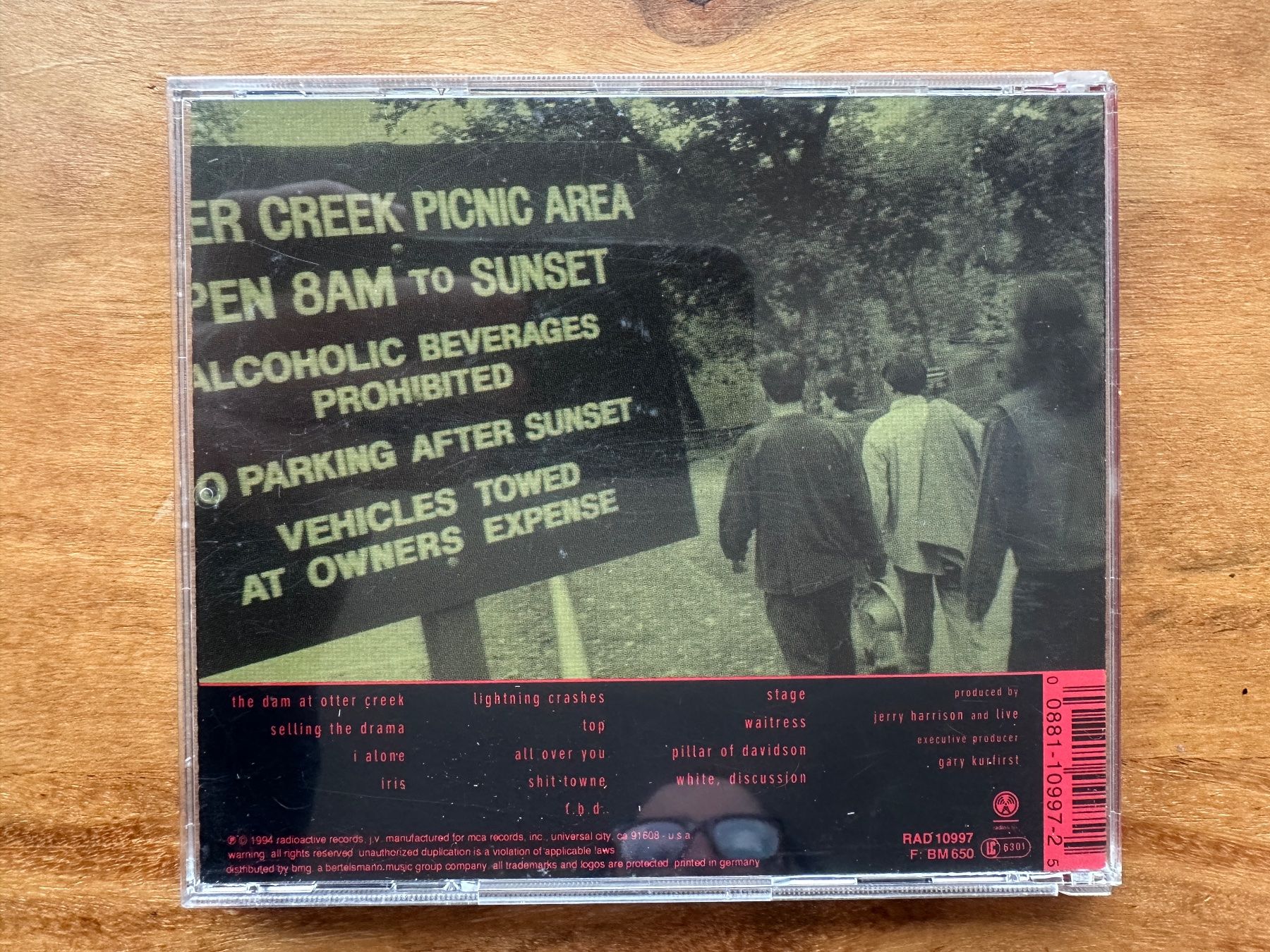 CD: Live - Throwing Copper (CD  Alternative Rock, Post-Grunge) – Usato da Horgen venduto da flyingpenguin2000 2