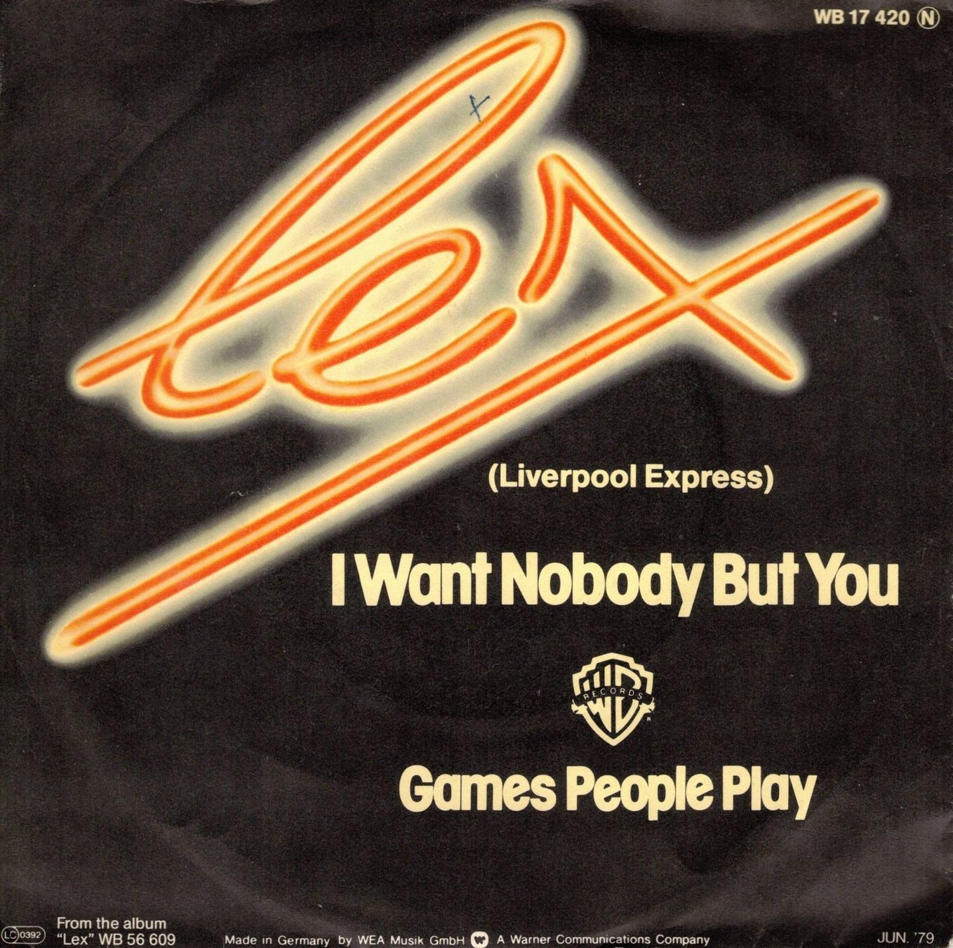 Dischi in vinile: Single7  L.E.X.  --I wannt nobody but you – Usato da Rheinau venduto da thealbum