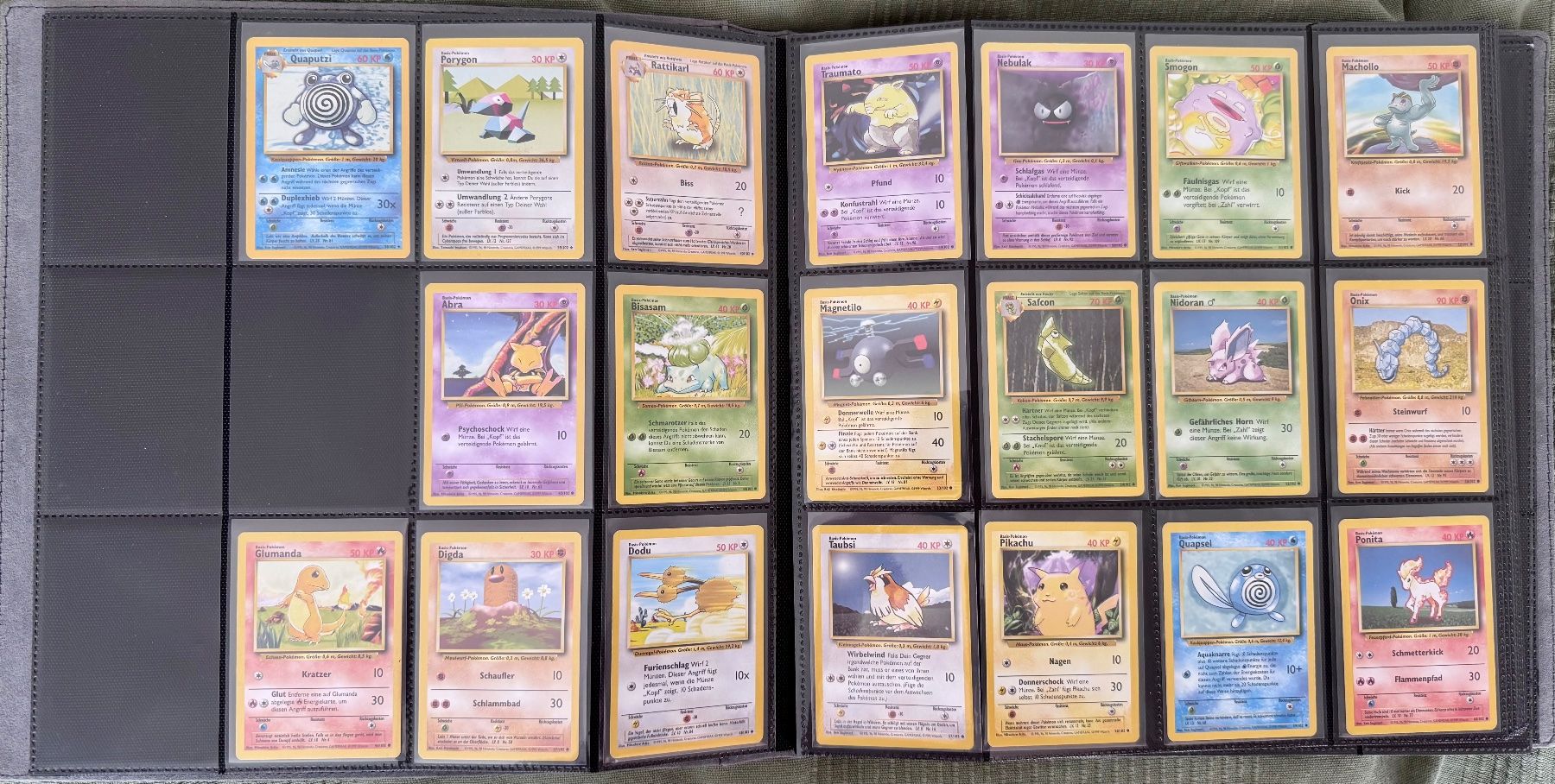 Pokémon Sammelbilder & Trading cards: Angefangenes Pokemon Base Set DE ab 1.- – Gebraucht aus Erstfeld von PokeSandero 3