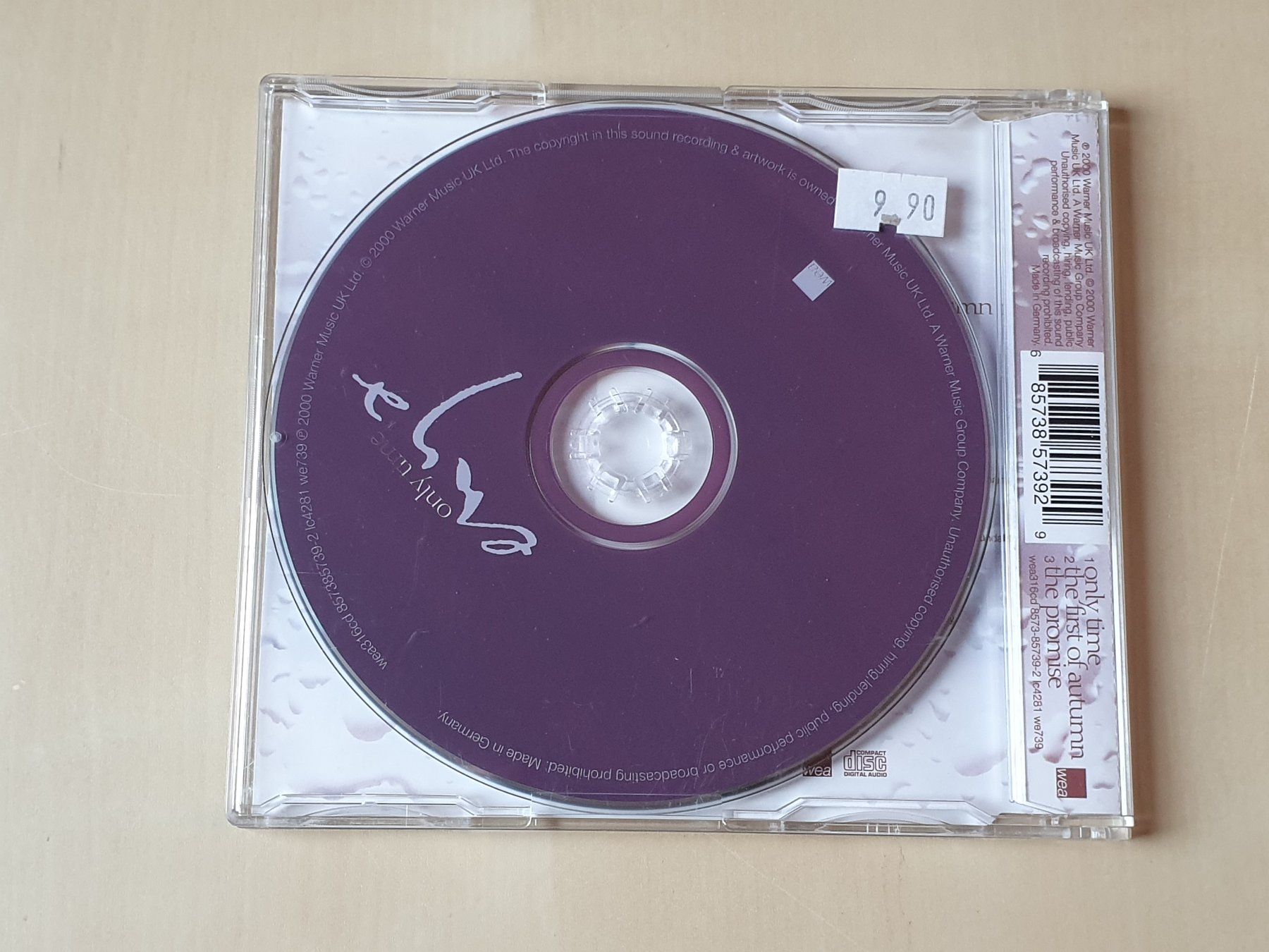 CDs: Enya only Time – Gebraucht aus Stansstad von collectorsshop 1