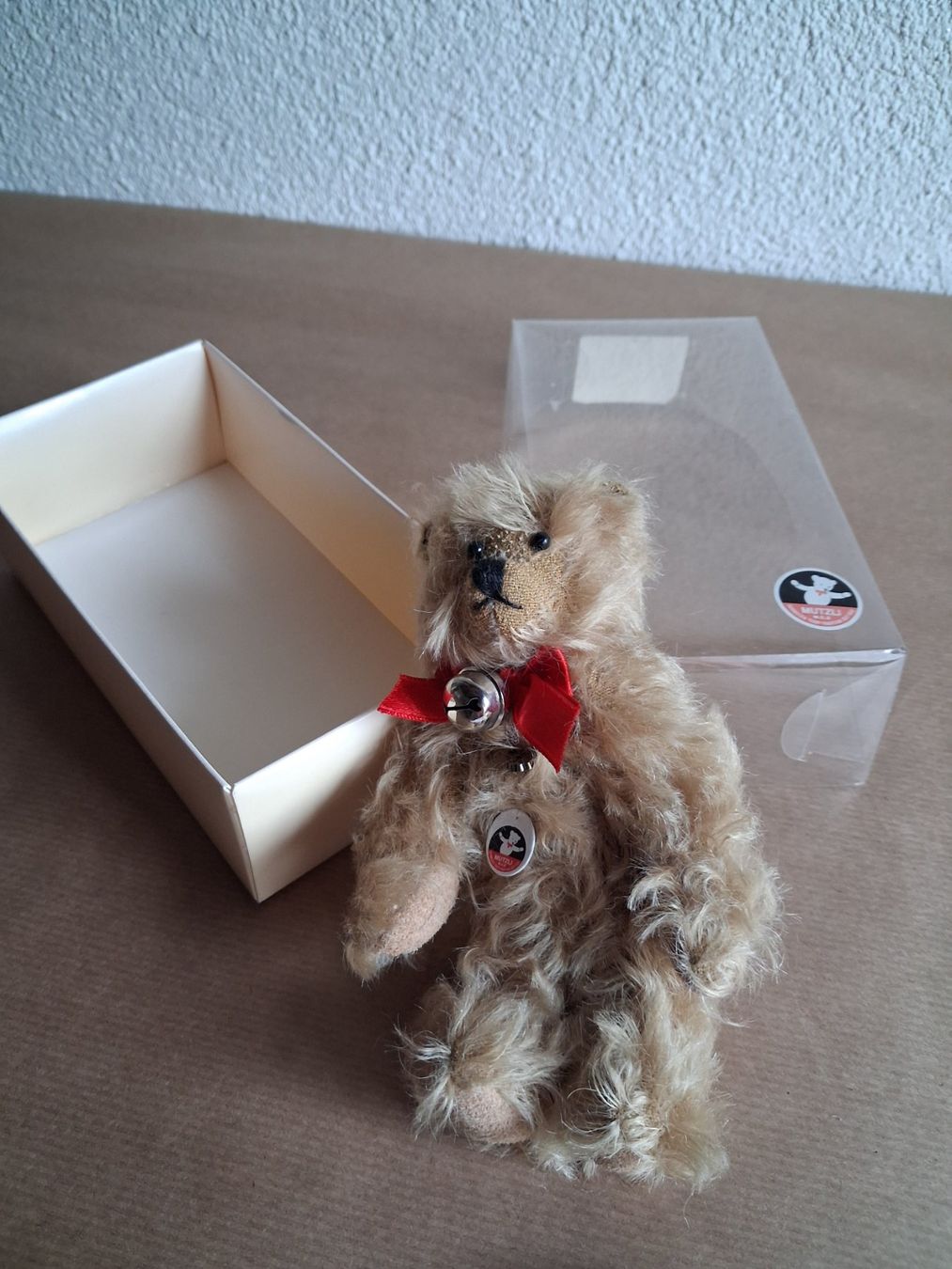 Bambole: Älteren Mutzli  Mini Teddybär mit der OVP – Nuovo e nell'imballaggio originale da Hagendorn venduto da siwasi3 2
