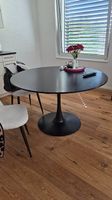 Table ronde noire 120cm / Black round table 120cm