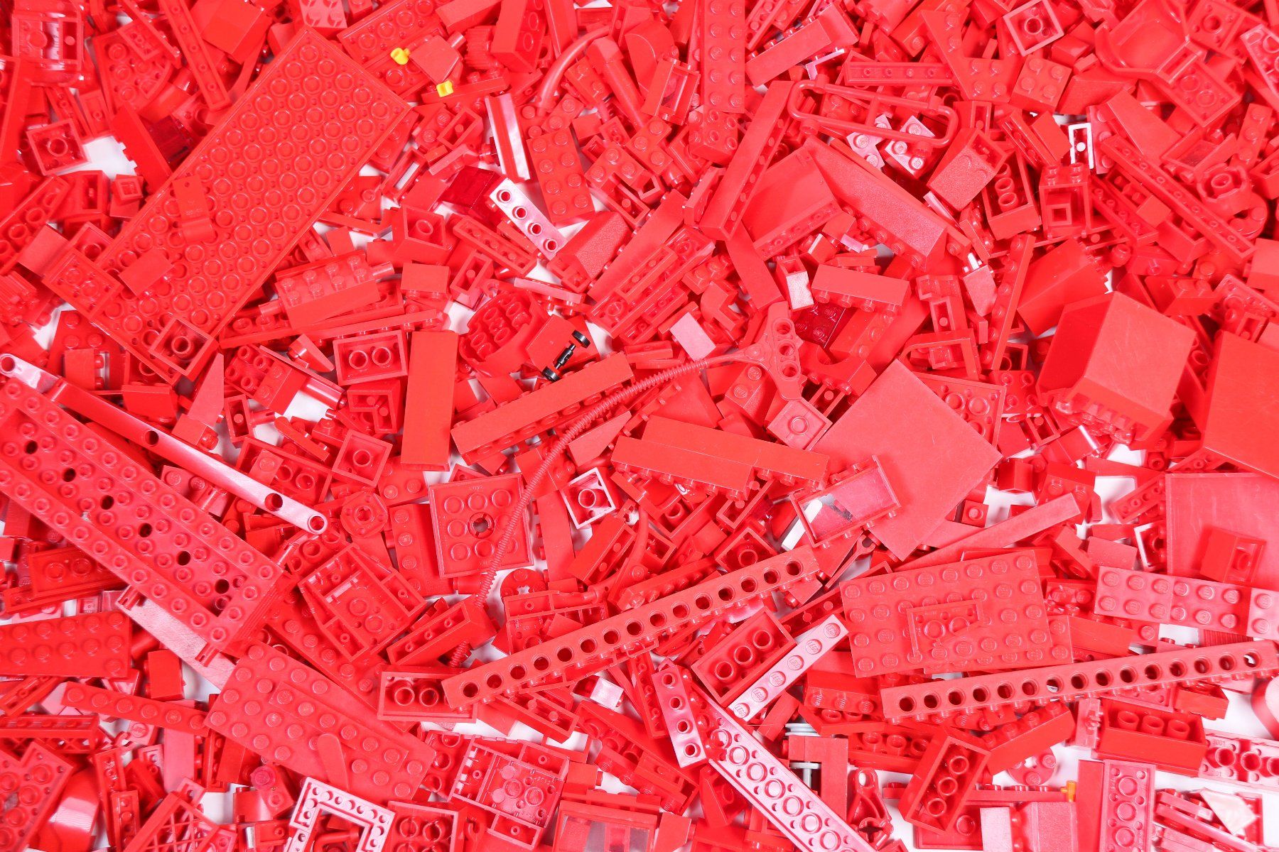 Lego Baukästen: 1.5 kg. rote Legoteile – Gebraucht aus Hettlingen von Scholi99 2