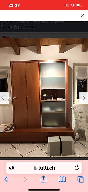 Armadi: Regalo un mobile da salotto.  – Usato da Coldrerio venduto da silvana1955