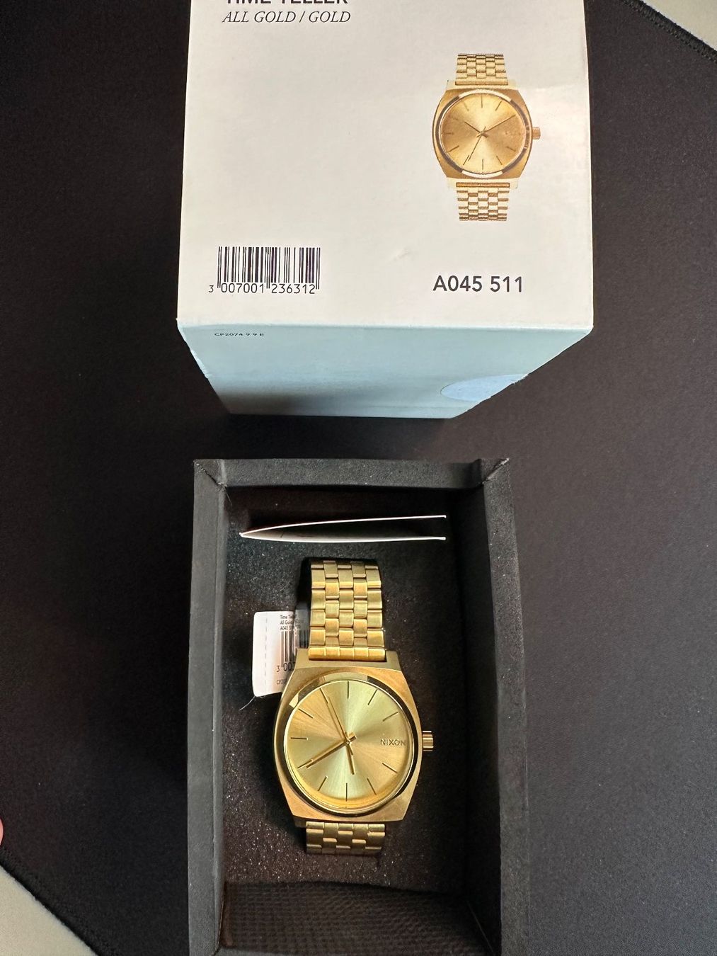 Nixon Orologi: Nixon Time Teller Uhr - Gold – Usato da Grenchen venduto da redstar03 1