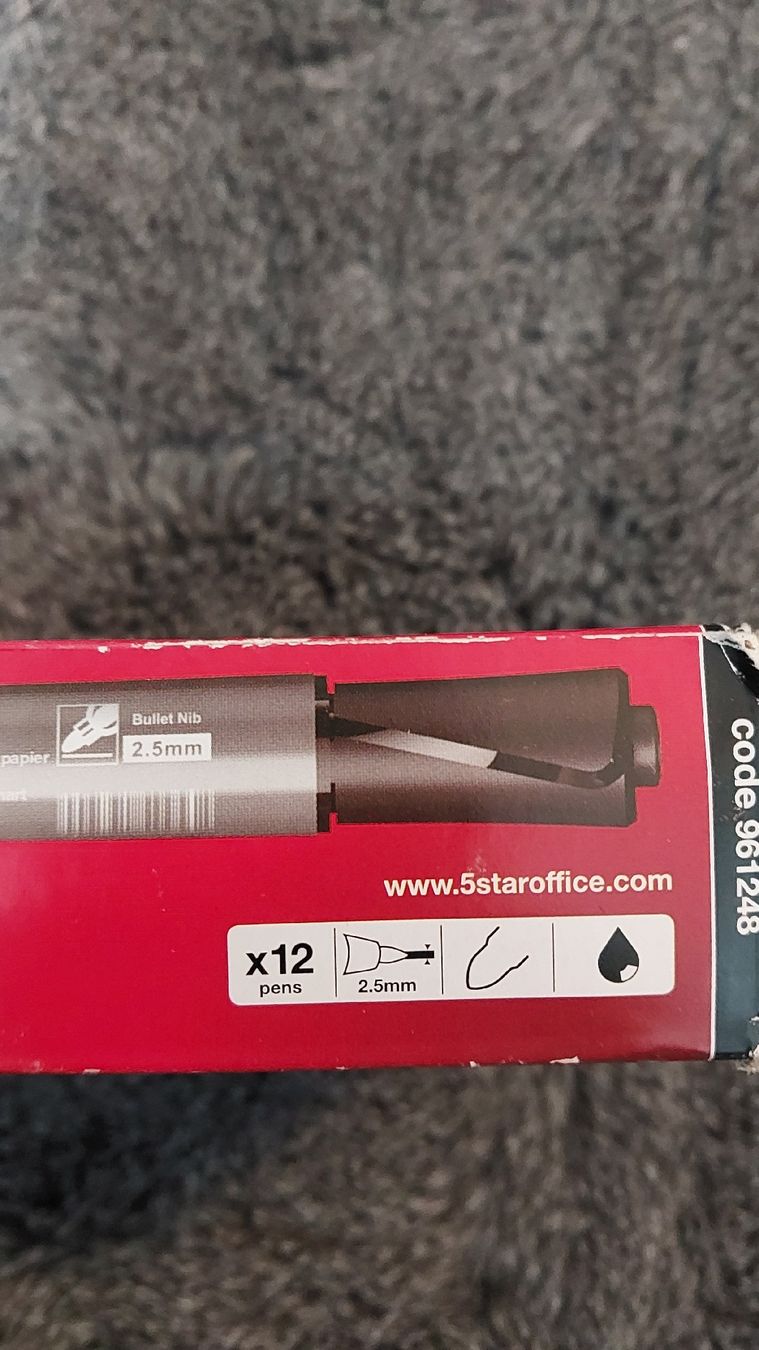 Penna & Evidenziatori: Flipchart Marker 5 Star - 12 Stk. - Neu ! – Nuovo (secondo la descrizione) da Winterthur venduto da martini001 4