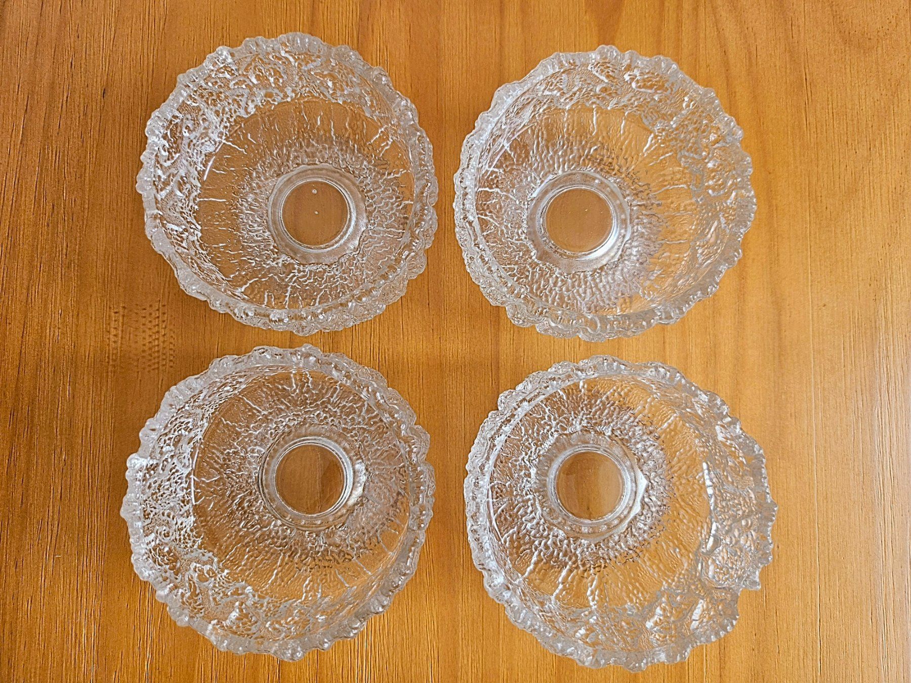 Ciotole: Goebel Charlottenhutte Glas Schalen Eisbecher Glacebecher – Usato da St-Aubin-Sauges venduto da melisaande 1